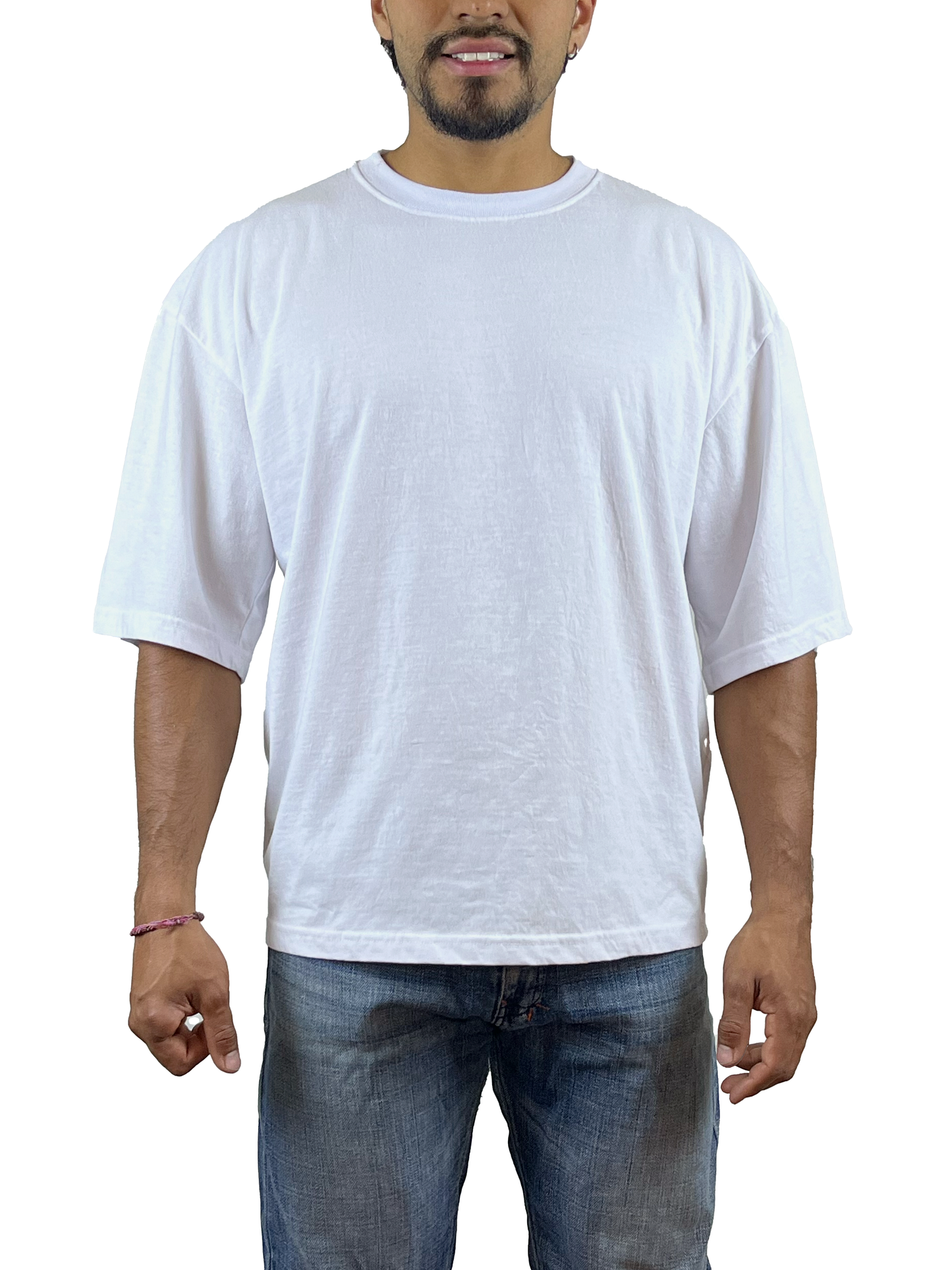 Playera Oversized Ligera | Blanco
