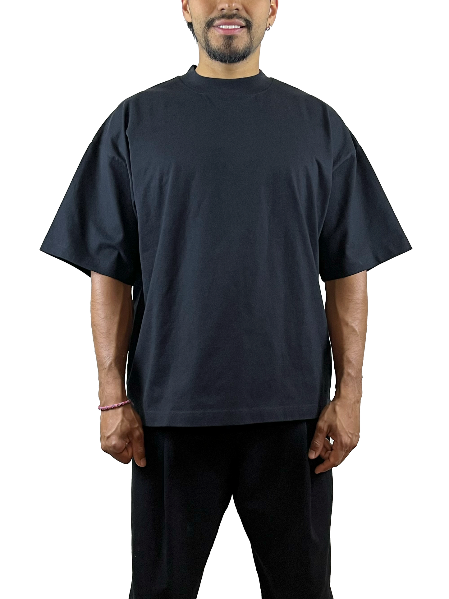 Playera Oversized Densa | Negro